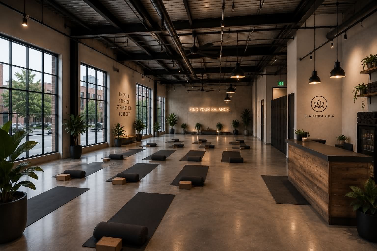 Platform West commercial retail amenity
