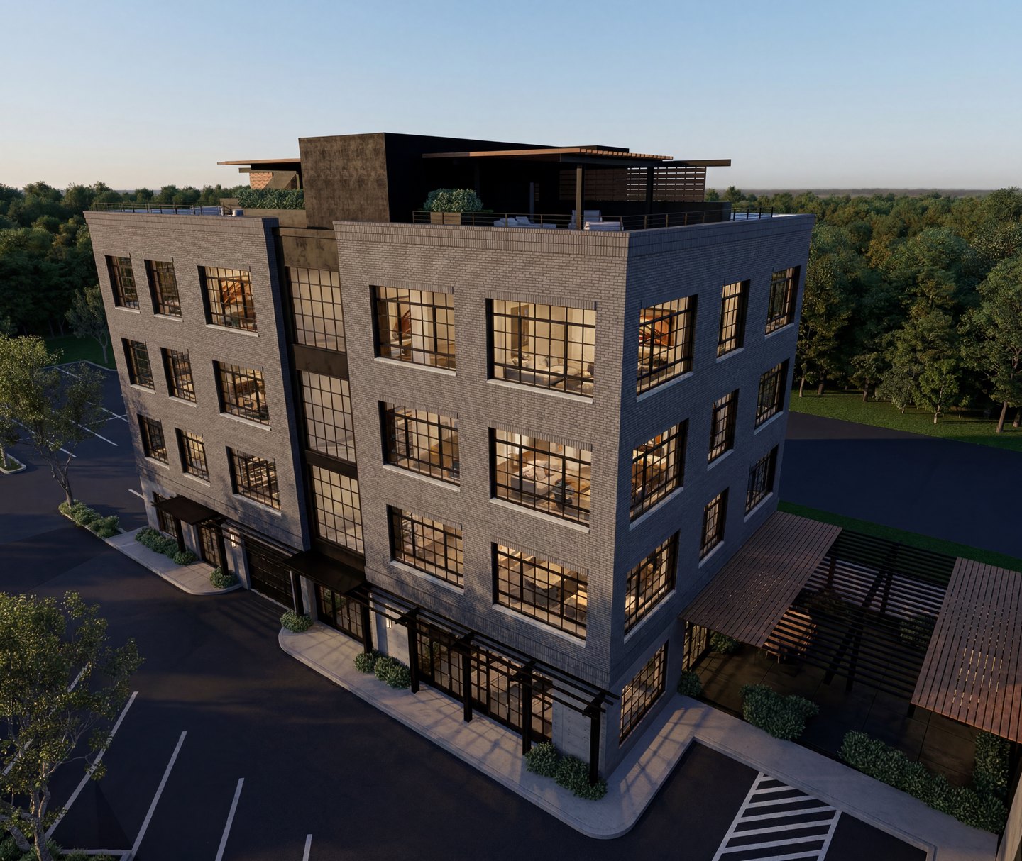 Platform West residence hero perspective